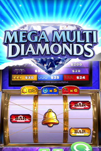 Демо версия игры Mega Multi Diamonds | VAVADA BY 